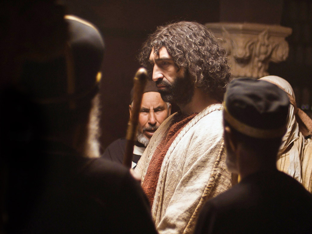 Jezus przed Radą Najwyższą (Mt. 26:57-68)